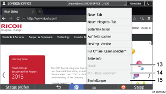 Abbildung Änderung der Modi
