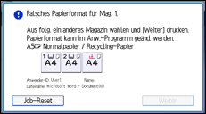 Abbildung Bedienfeld-Display