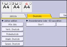 Abbildung Bedienfeld-Display