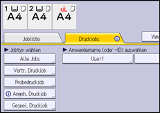 Abbildung Bedienfeld-Display