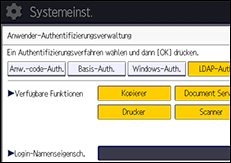 Abbildung Bedienfeld-Display