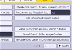 Abbildung Bedienfeld-Display