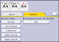 Abbildung Bedienfeld-Display