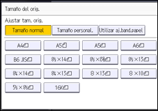 Ilustración de la pantalla panel de mandos