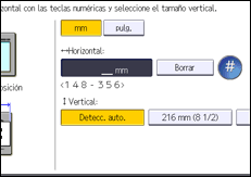 Ilustración de la pantalla panel de mandos