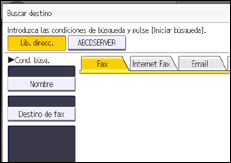 Ilustración de la pantalla panel de mandos