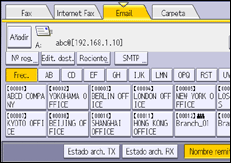 Ilustración de la pantalla panel de mandos