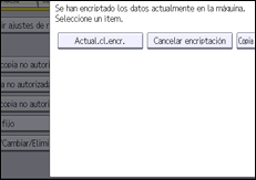 Ilustración de la pantalla panel de mandos