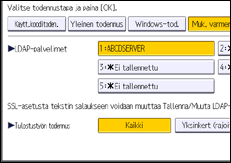 Käyttöpaneelin näyttö