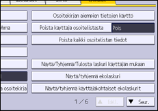 Käyttöpaneelin näyttö