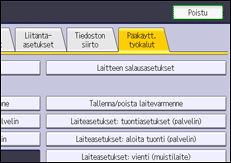 Käyttöpaneelin näyttö