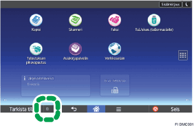 Käyttöpaneelin näyttö