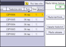 Käyttöpaneelin näyttö