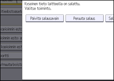 Käyttöpaneelin näyttö