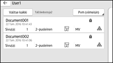 Käyttöpaneelin näyttö