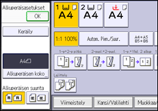 Käyttöpaneelin näyttö