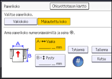 Käyttöpaneelin näyttö