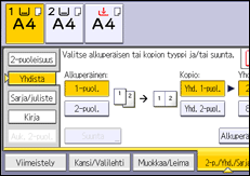 Käyttöpaneelin näyttö