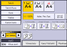 Käyttöpaneelin näyttö