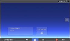 Käyttöpaneelin näyttö