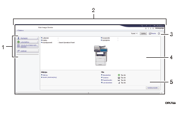 Numeroitu selaimen näytön kuva