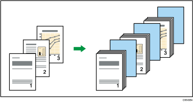 Illustration d'intercalaires