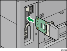 Illustration de l'unité d'interface