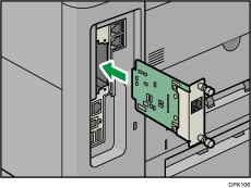 Illustration de l'unité d'interface