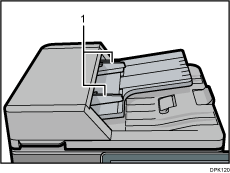 Illustration de l'ADF avec numérotation