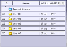 A kezelőpanel ismertetése