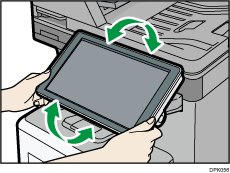 Illustrazione pannello di controllo