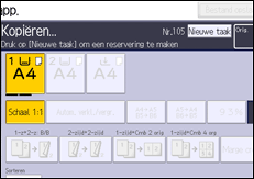 Afbeelding van bedieningspaneel