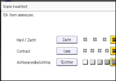 Afbeelding van bedieningspaneel