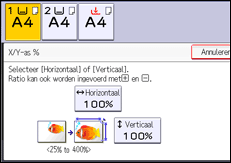 Afbeelding van bedieningspaneel