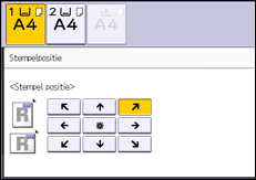 Afbeelding van bedieningspaneel