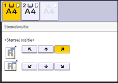 Afbeelding van bedieningspaneel