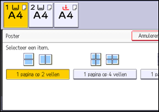 Afbeelding van bedieningspaneel