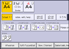 Afbeelding van bedieningspaneel