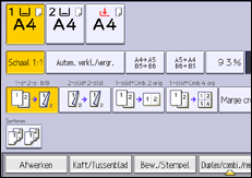 Afbeelding van bedieningspaneel