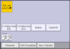 Afbeelding van bedieningspaneel