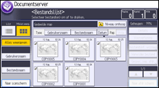 Afbeelding van bedieningspaneel
