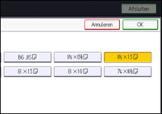 Afbeelding van bedieningspaneel
