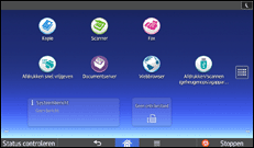 Afbeelding van bedieningspaneel