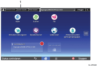 Afbeelding van het wijzigen van modi