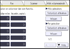 Afbeelding van bedieningspaneel
