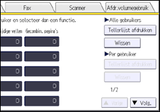 Afbeelding van bedieningspaneel