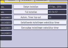 Afbeelding van bedieningspaneel