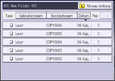 Afbeelding van bedieningspaneel