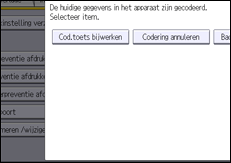 Afbeelding van bedieningspaneel