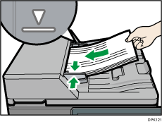 Nummerert illustrasjon av ADF